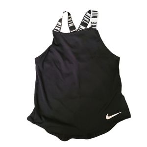 Nike Girl's Racerback Tank Top, Kids Athletic Wear, Size Small
